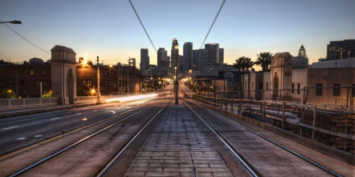 1920x1080 Los Angeles Railroad View Wallpaper - Wallpaper Stream