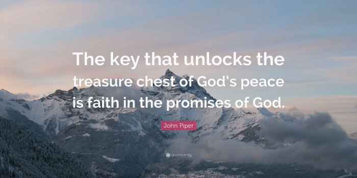 3840x2160 John Piper Quote: “The key that unlocks the treasure chest of God's