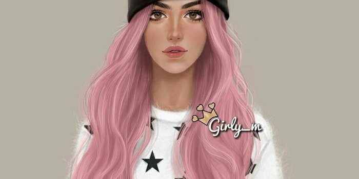 1080x1080 Girl Wallpaper | אוריה | Girly drawings, Girly m instagram, Girly m