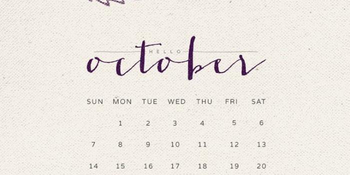 759x1064 October 2018 iPhone Calendar Wallpaper For more follow shakexla