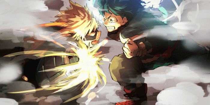 1920x1352 Wallpaper Midoriya Izuku, Bakugou Katsuki, Boku No Hero Academia
