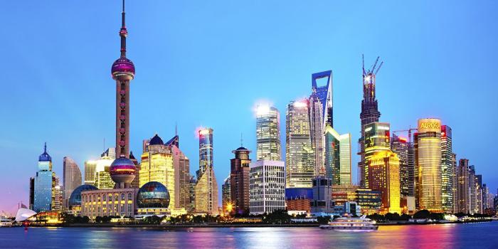 1280x915 Desktop Wallpapers Shanghai China Evening Skyscrapers Cities