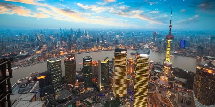 1366x768 Shanghai Sunset ❤ 4K HD Desktop Wallpaper for 4K Ultra HD TV • Wide