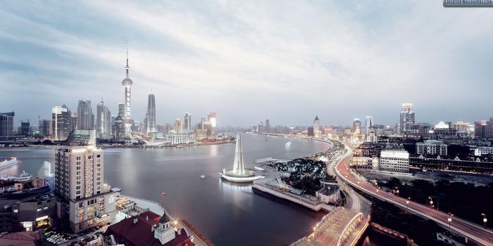 1920x1080 Shanghai Skyline Wallpaper