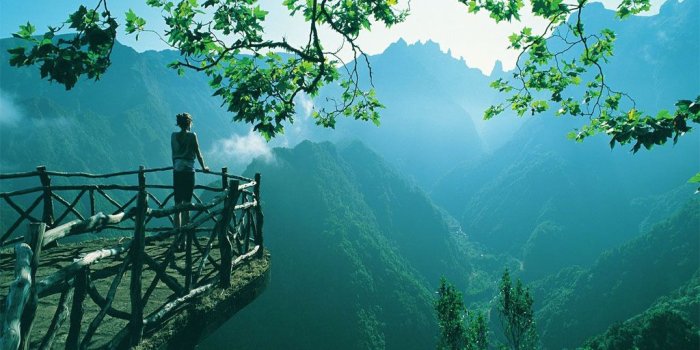 1024x768 Free download Mystical Mountain Overlook Best Nature Wallpapers