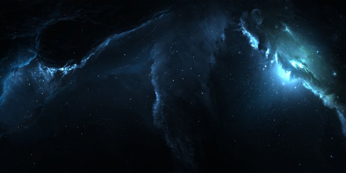 9216x2880 Atlantis Nebula #3 Dual Monitor by Starkiteckt.deviantart.com on