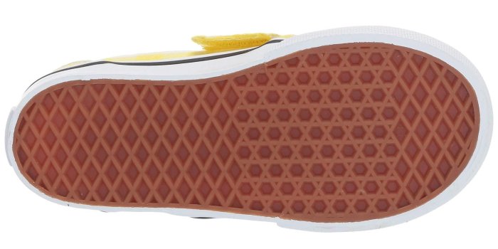 1920x1440 Vans - Toddler Gingham Slip-On V, Blazing Yellow/True White | MacroBaby.com