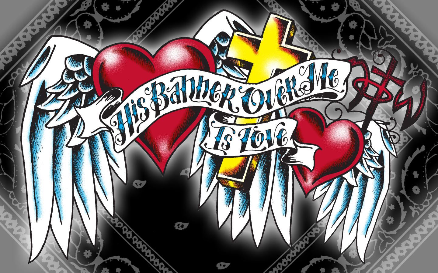 1440x900 His Banner Wallpaper - Christian Wallpapers and Backgrounds