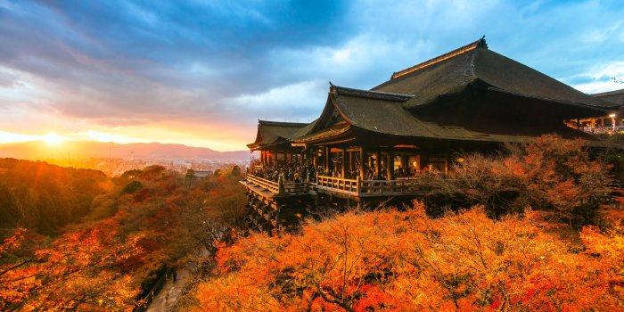 3840x2400 Download wallpapers Kiyomizudera Temple, 4k, japanese landmarks