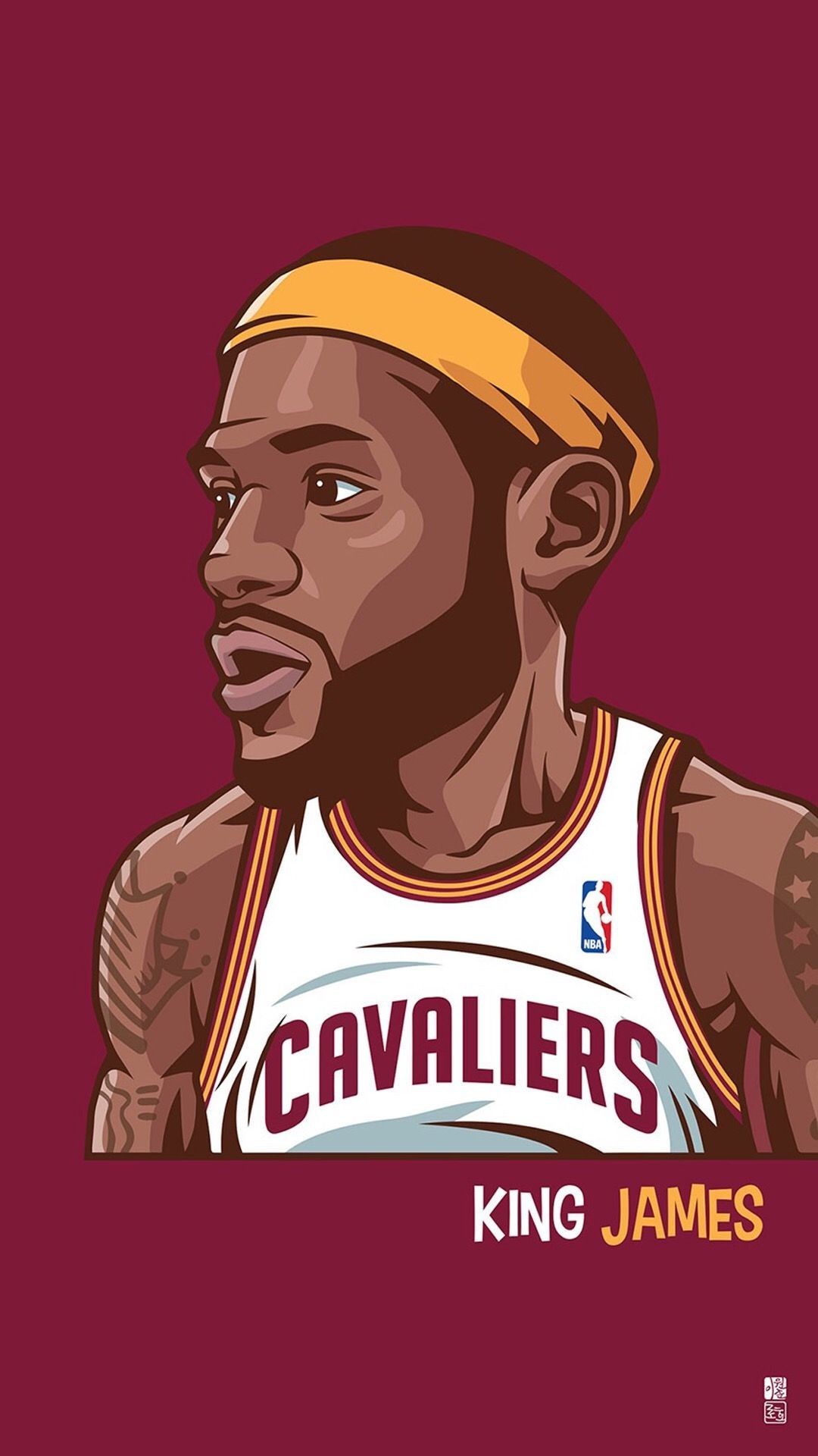 1080x1920 71+ Nba Cartoon Wallpapers on WallpaperPlay
