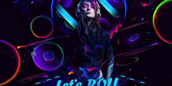 1920x1200 Download desktop wallpaper Lets Roll, DJ of the girl wallpaper