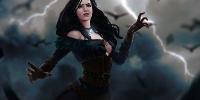 1332x850 Wallpaper witcher, witcher 3, witcher 3: wild hunt, Yennefer, Yen