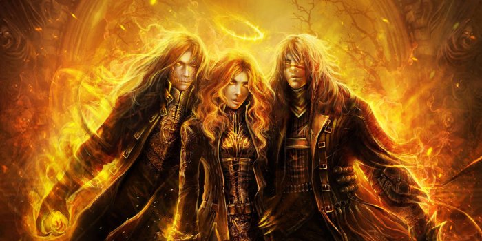 2560x1440 Wizards in the fire HD desktop wallpaper : Widescreen : High