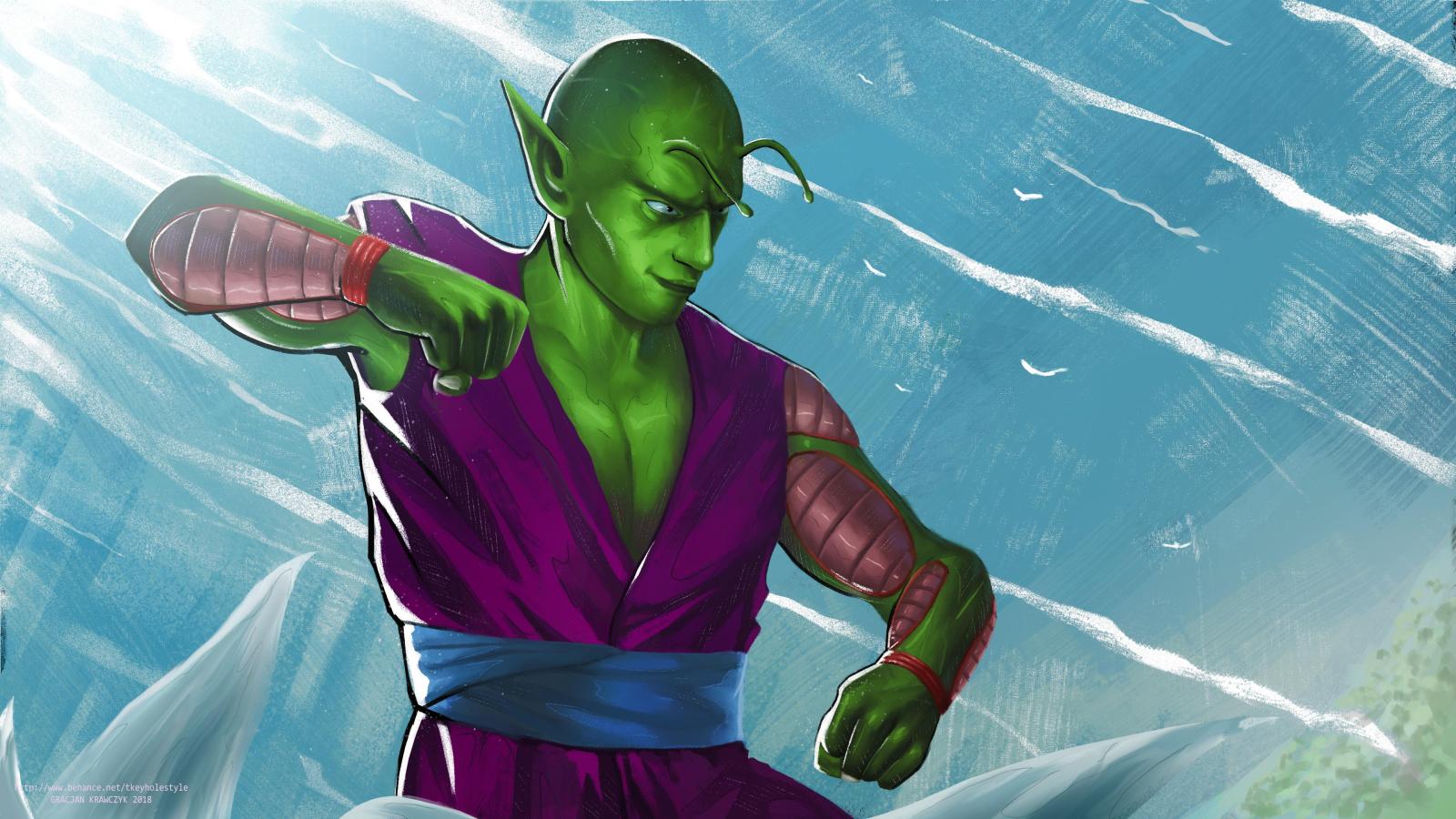 3840x2160 Piccolo fan art wallpaper by me 3840x2160px : dbz