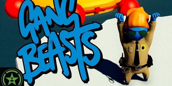 1920x1080 Gang Beasts: Officer Quiff - Rooster Teeth