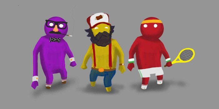 2560x1440 I think we broke the game. (Gang Beasts W/ Mayson and Dave)