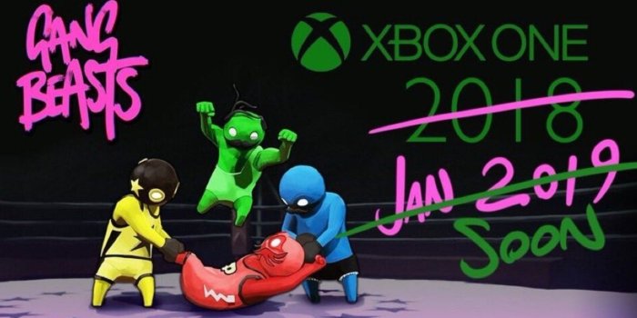 1920x1080 Gang Beasts for Xbox One delayed yet again
