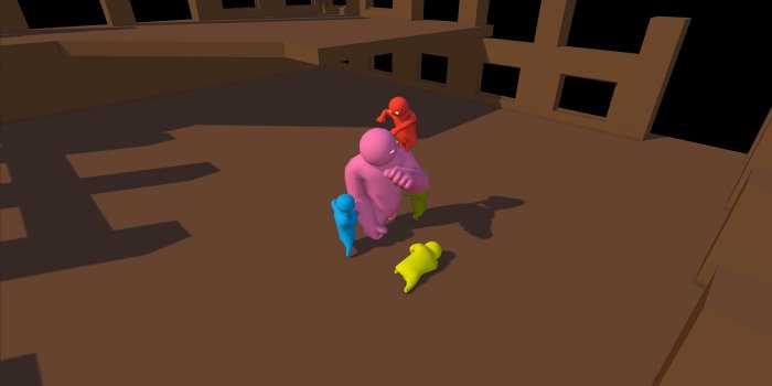 1920x1080 Plaza Level Rooftop Concept image - Gang Beasts (prototype) - VRDB