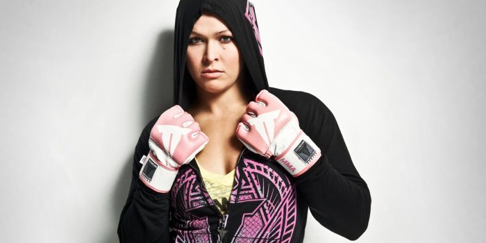 1920x1080 women, gloves, MMA, UFC, hoodies, champions, white background, Ronda