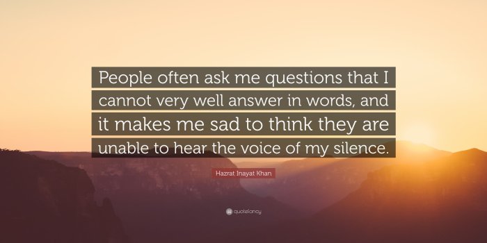 3840x2160 Hazrat Inayat Khan Quote: “People often ask me questions that I
