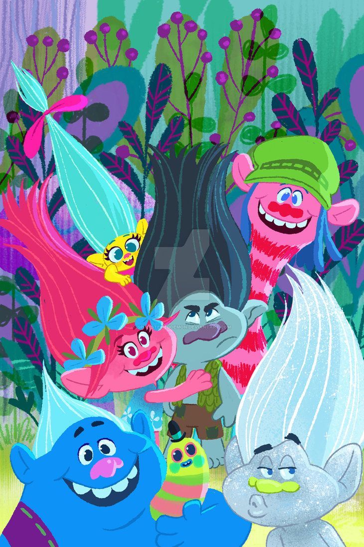 730x1095 Dreamworks Trolls Cover by spicysteweddemon | All