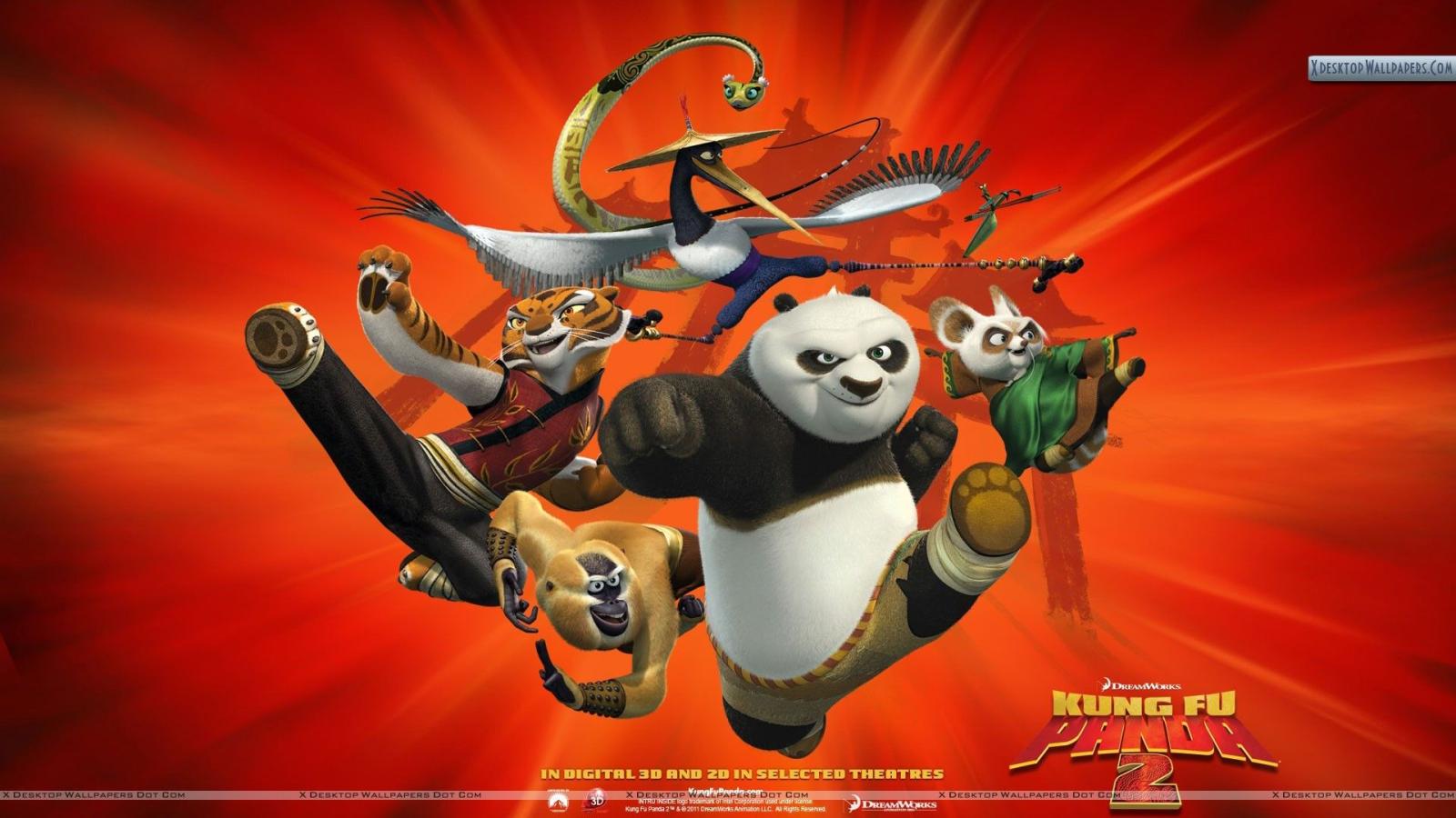 1920x1080 Kung Fu Panda 2 All Characters Wallpaper