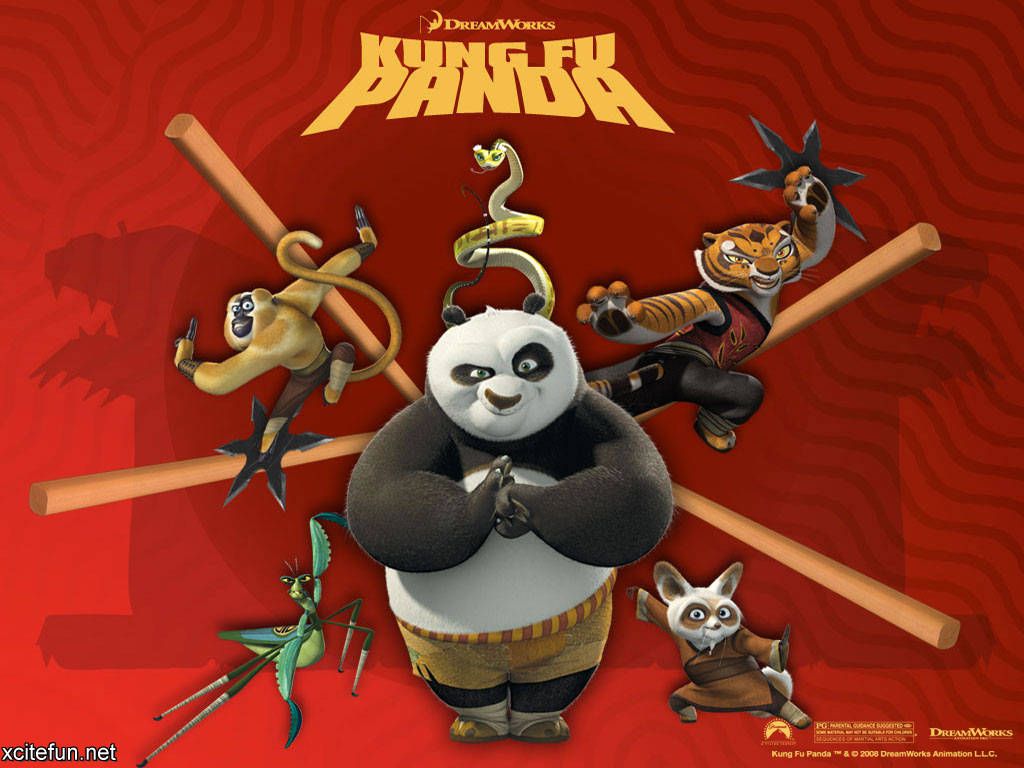 1024x768 Kung Fu Panda 2 Characters HD Wallpaper, Background Images