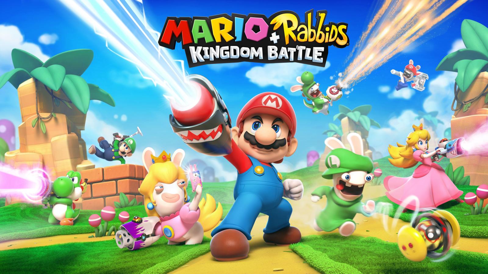 3840x2160 Wallpaper Mario + Rabbids Kingdom Battle, Nintendo Switch, 4K, Games
