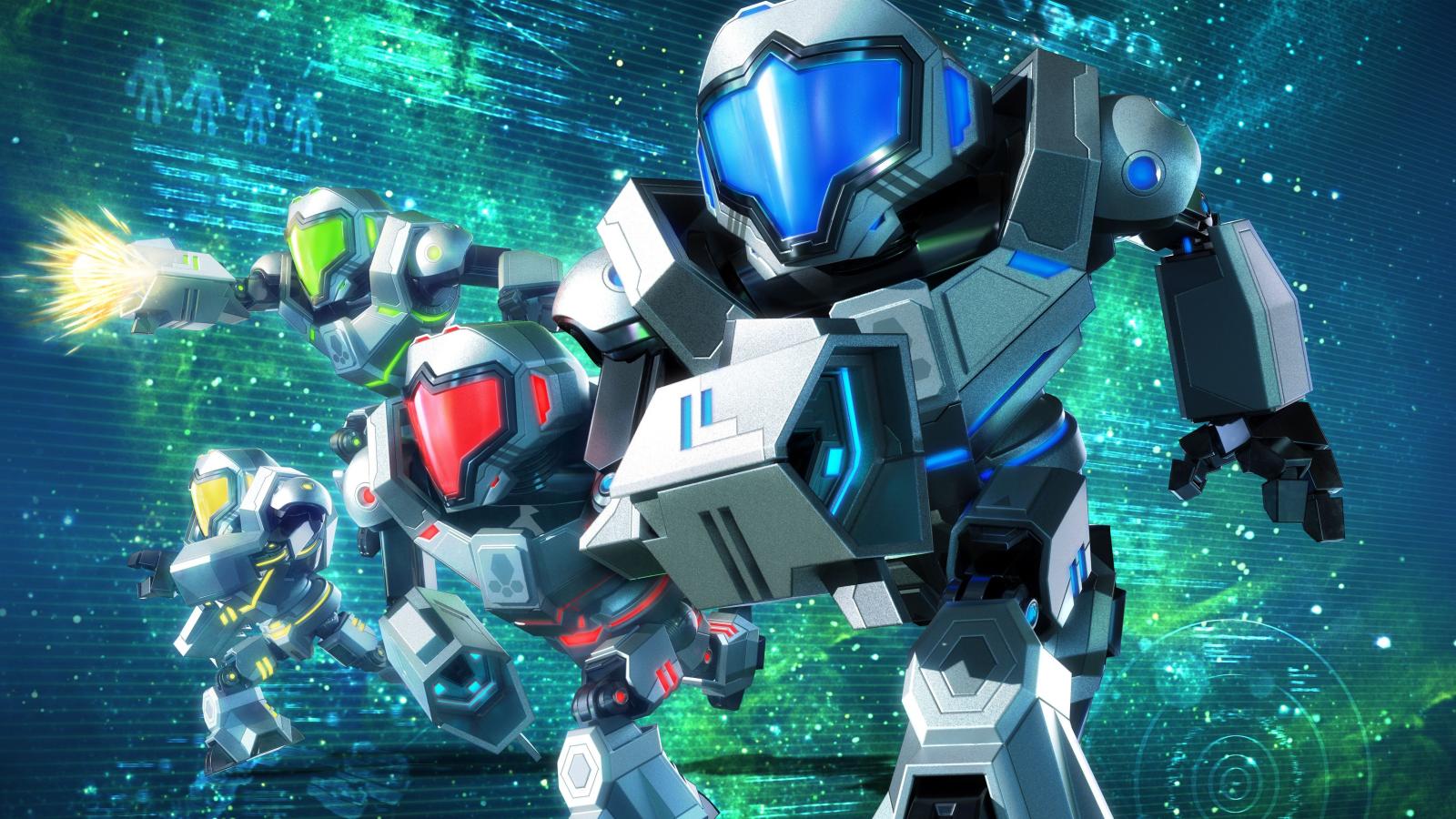 5120x2880 Metroid Prime Federation Force Nintendo 3DS 4K wallpaper