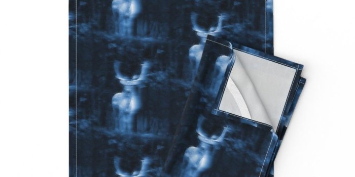 1024x1024 potter's patronus - deer 1 - Spoonflower