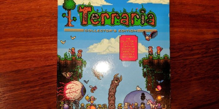 1600x1200 Terraria Collector's Edition - Windows PC CD-ROM Game PG Merge Games 2 Discs