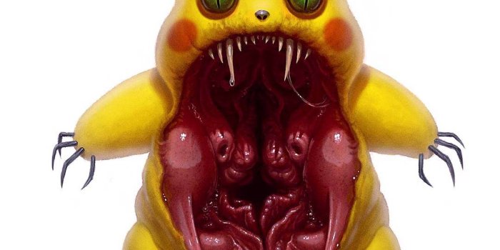 1080x1350 Dennis Carlsson Turns Popular Cartoon Characters Into Terrifying