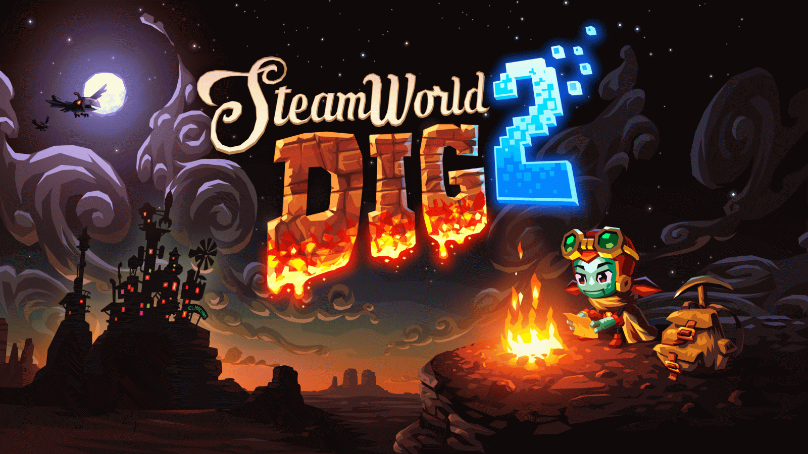 3840x2160 SteamWorld-Dig-2-Wallpaper-4K | Nintendo Fun Club Podcast