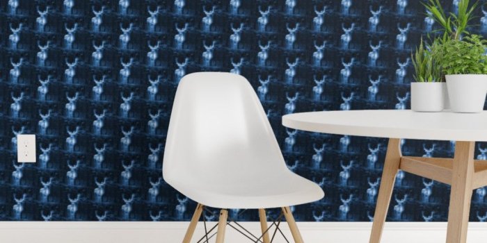 1024x1024 potter's patronus - deer 1 - Spoonflower