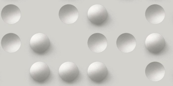 1000x1000 Muriva Ltd J66709 12 Rolls Just Like It 3D Circles Wallpaper, White, Medium  Set of 12 Pieces