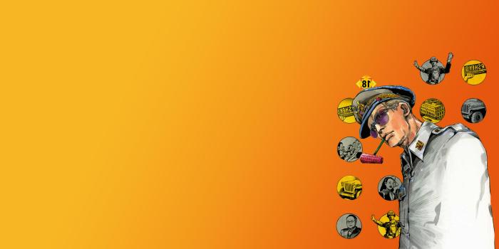 3840x2160 Douglas MacArthur by Hirohiko Araki [3840x2160] : wallpaper