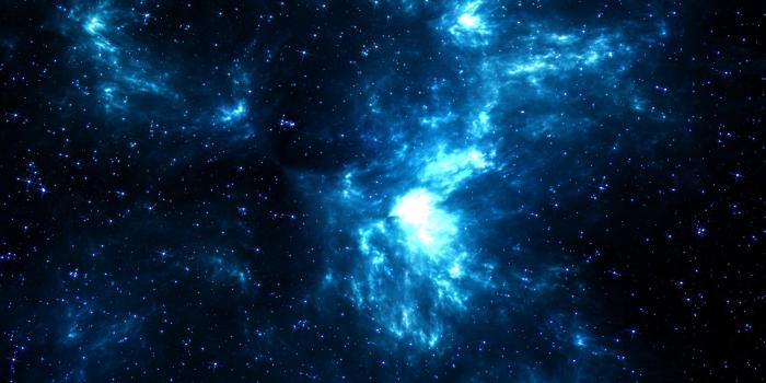 2400x3840 Space Galaxy Shine Stars Blue Dark - Free Stock Photos, Images, HD