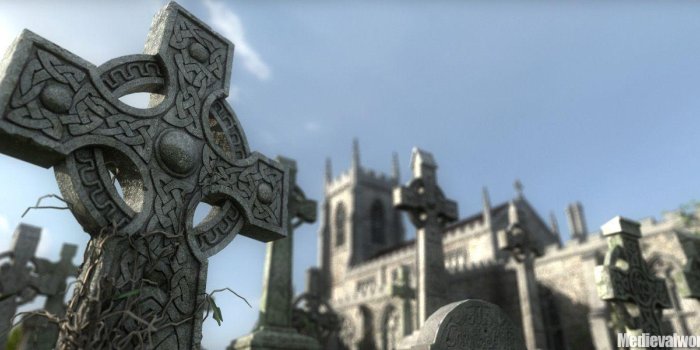 1400x600 Celtic Cross Wallpapers