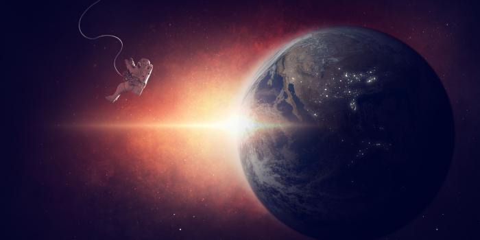 3840x2160 Wallpaper earth, planet, space, galaxy, astronaut, 5k, Space