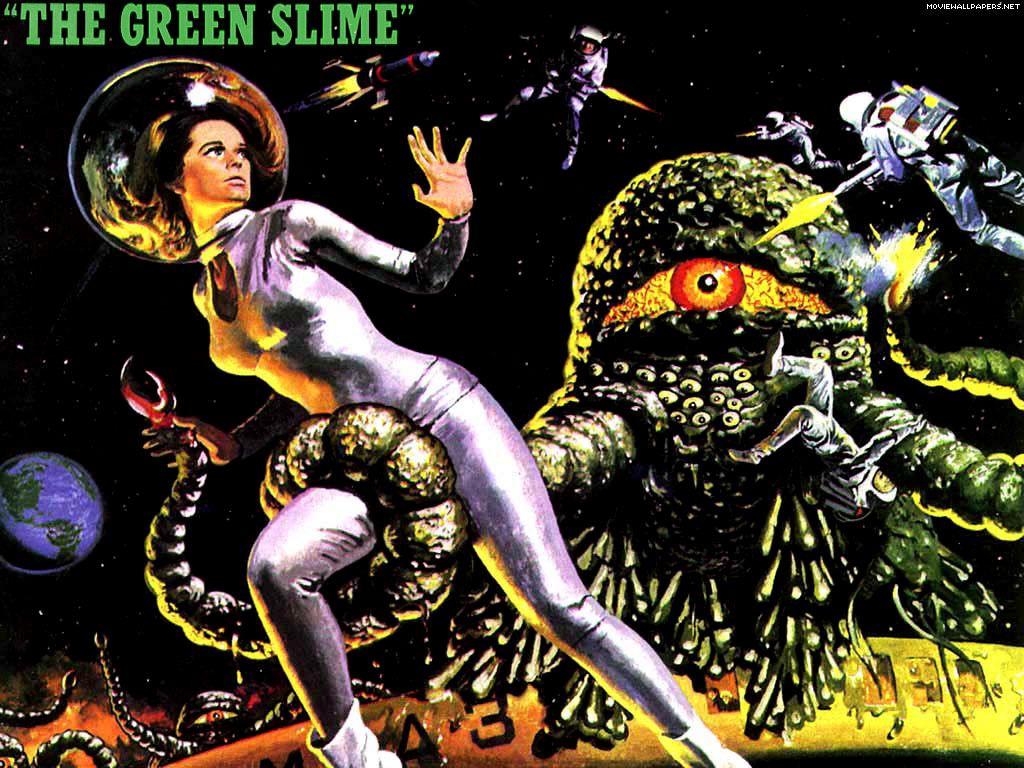 1024x768 Free download The Green Slime Classic Science Fiction Films