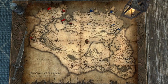 1920x1080 Skyrim Map Wallpaper (63+ images)