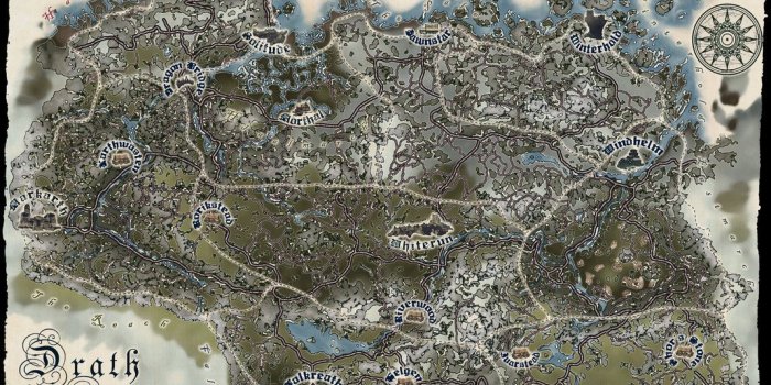 1070x747 High Res Skyrim Map Wallpapers #461514 Kennet Holivia 22/05/2015