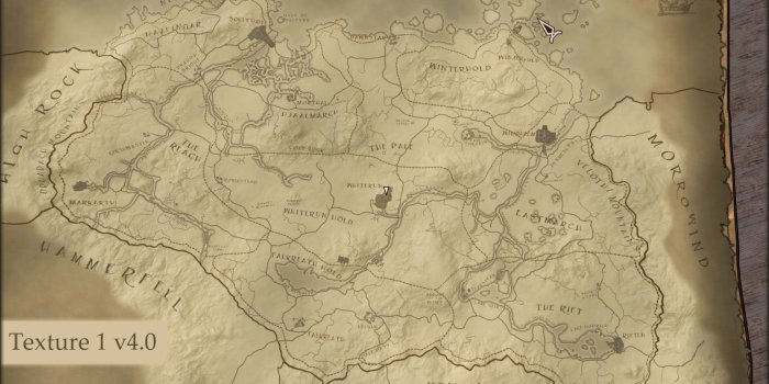 1680x1050 Skyrim map wallpaper (1900x1080) - skyrim
