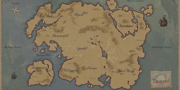 1920x1080 Tamriel Map Wallpaper (55+ images)