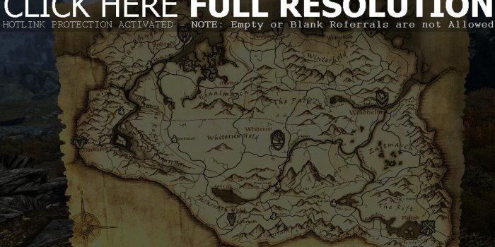 1920x1080 Skyrim Map Wallpaper 1080p ✓ The Best HD Wallpaper