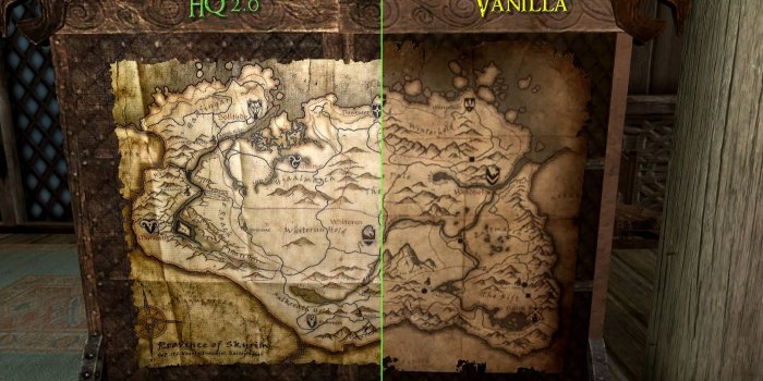 1400x875 HQ Skyrim map V2 at Skyrim Nexus - mods and community