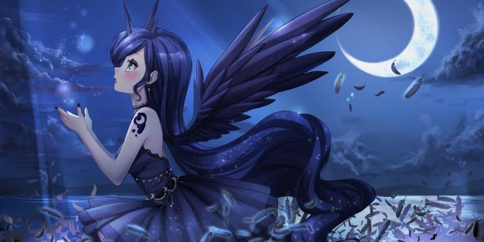 2560x1440 Download 2560x1440 Princess Luna, My Little Pony, Anime Style