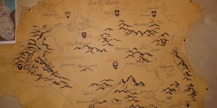 1024x768 Skyrim Map - Over 25 Different Maps of Skyrim to Map Out Your Journey