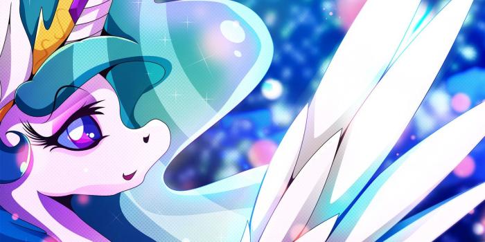 1280x720 1634993 - artist:rariedash, pony, princess celestia, safe, solo