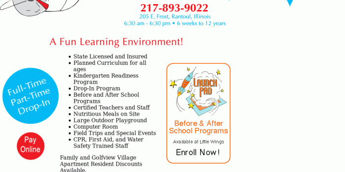 1024x768 Little Wings Childcare and Learning Center Competitors, Revenue and
